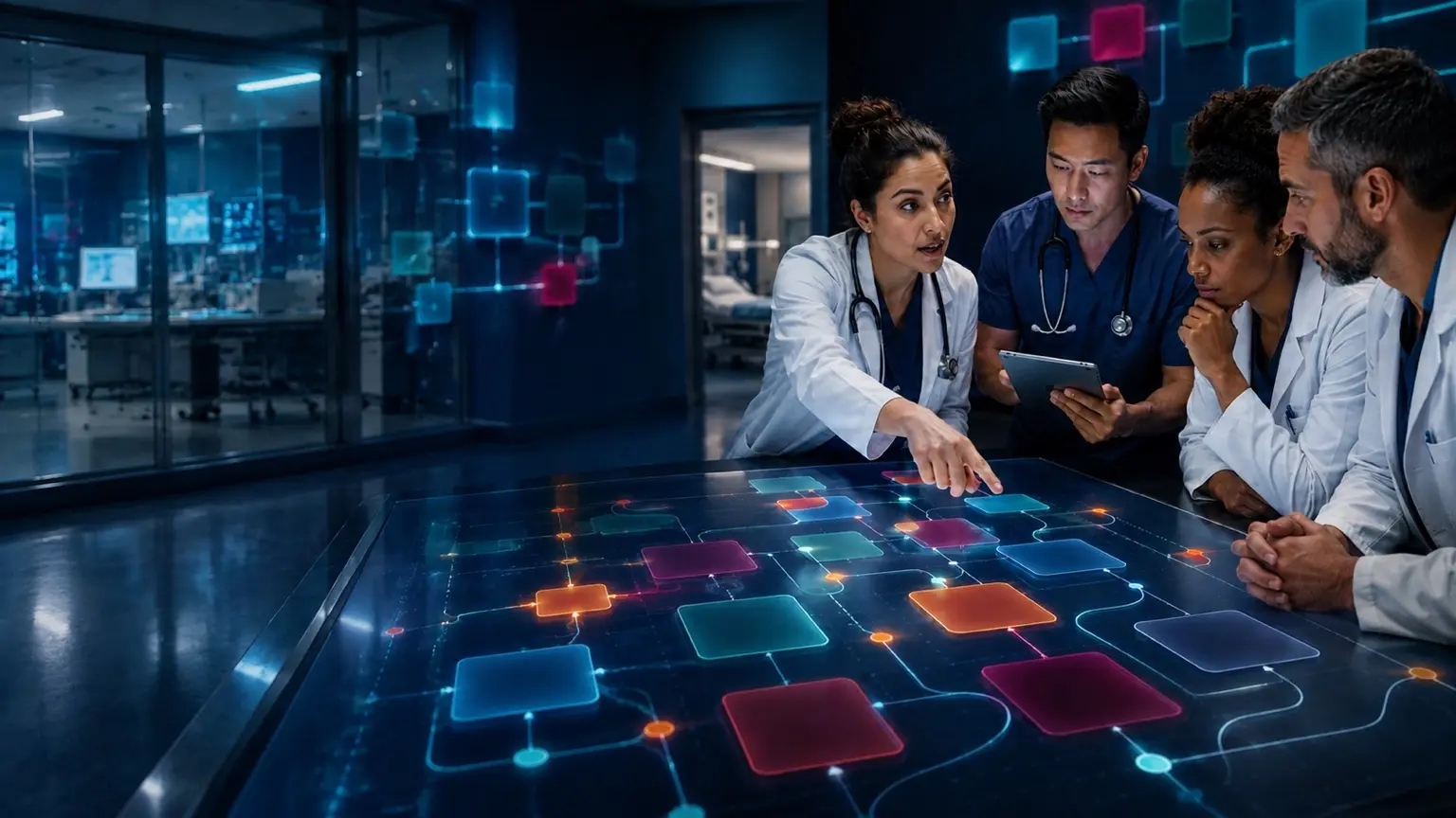 Internal medicine physicians reasoning through a complex care plan